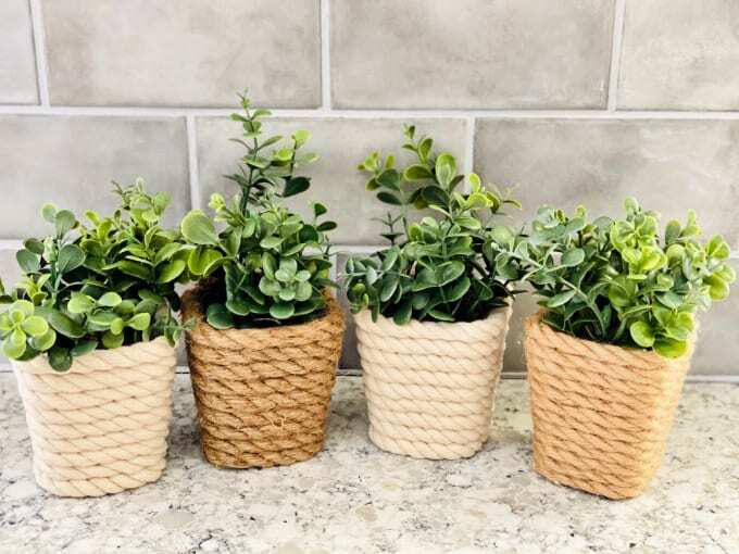 Rope planters